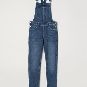 Women's Blue Denim Overalls H&M